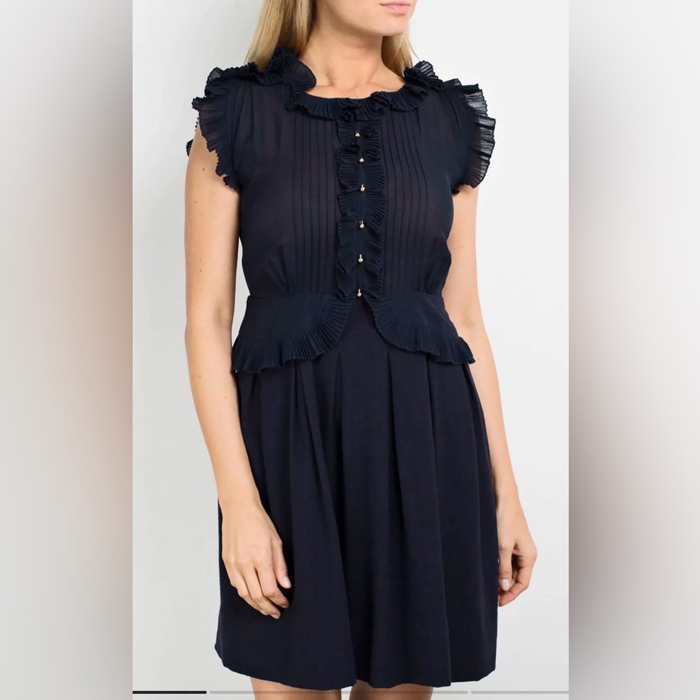Marc By Marc Jacobs, Navy Blue, Silk Blend, Size 4
